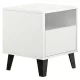 Éjjeliszekrény, fehér, BOGAN NEW 1S