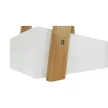 Polc, bambusz/fehér, VEGO