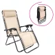 Kerti állítható szék, bézs, GERALD NEW