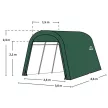 ponyva garázs 3,0x4,6 m - 62589EU LG1376