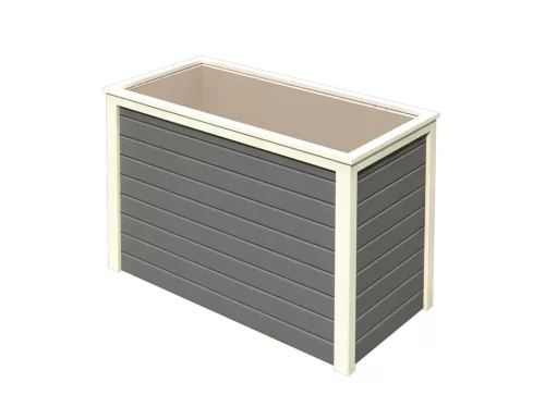 magaságyás KARIBU HOCHBEET 191 (64565) terragrau LG1988