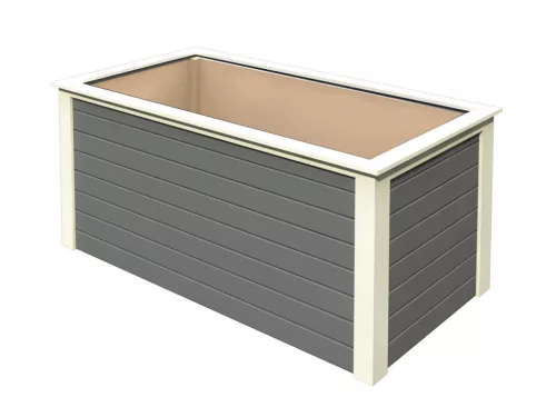 magaságyás KARIBU HOCHBEET 281 (83327) terragrau LG1997