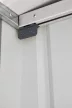 fém kerti ház GLOBEL 65 EZÜST + napfénytető LG2072