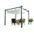 alumínium pergola LANITPLAST SOLO 4x3 m LG2080
