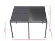 alumínium bioklimatikus pergola LANITPLAST STANDARD 4x3 m LG2081