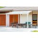 alumínium pergola LANITPLAST WALL 33 fehér + clear PC LG2085