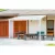 alumínium pergola LANITPLAST WALL 33 fehér + opal PC LG2119