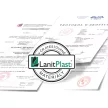 üvegház VITAVIA IDA 1300 PC 4 mm ezüst színű LG218