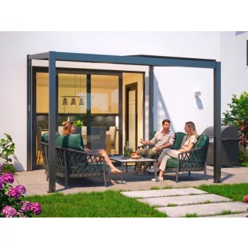   alumínium bioklimatikus pergola LANITPLAST STANDARD 3x3 m LG2299