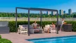 alumínium bioklimatikus pergola LANITPLAST STANDARD 3x3 m LG2299