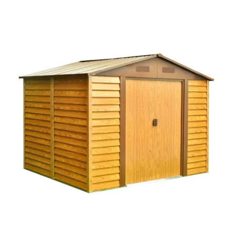 fém kerti ház LANITPLAST MAXTORE WOOD 1112 LG2303