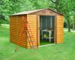 fém kerti ház LANITPLAST MAXTORE WOOD 1112 LG2303