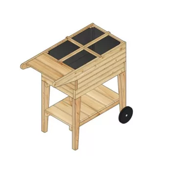 magaságyás LANITPLAST STILT1 (S7290) LG2384