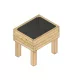magaságyás LANITPLAST POTTING3 (S7291) LG2388
