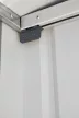 fém kerti ház GLOBEL 86 ZÖLT + napfénytető LG2503