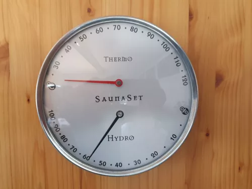 szauna hőmérő / higrométer LANITPLAST 16 cm LG2519