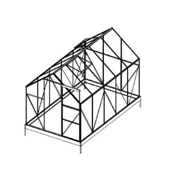   tartalék üveg az üvegházhoz LANITPLAST PLUGIN 6x10 PC 4 mm LG3054