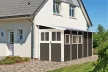 fából készült kerti ház KARIBU WANDLITZ 5 (73075) terragrau LG3094