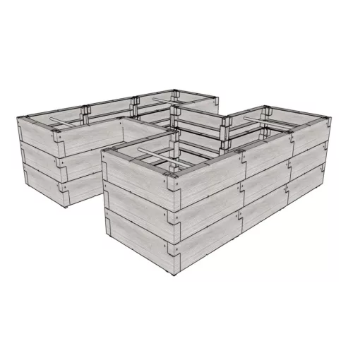 magaságyás JUWEL TIMBER ERGOLINE H LG3133