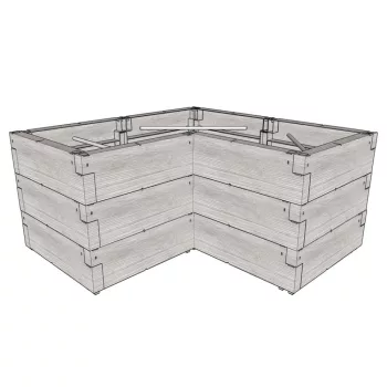 magaságyás JUWEL TIMBER ERGOLINE L LG3176