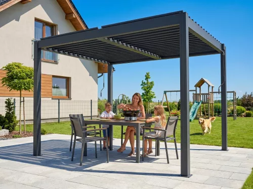 bioklimatikus pergola LANITPLAST BASIC 3x2,5 m LG4288