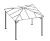 tartalék üvegezés pavilonhoz LANITPLAST 33 clear PC 6 mm LG4330