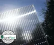 tartalék üvegezés pavilonhoz LANITPLAST 43 clear PC 6 mm LG4331