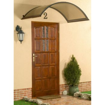 bejárati tető LANITPLAST ONYX 250/75 barna LG671