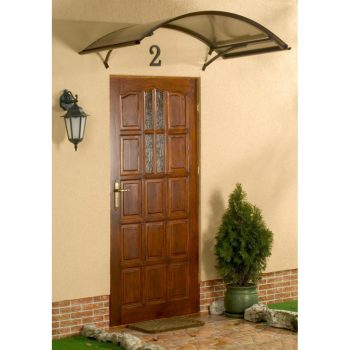 bejárati tető LANITPLAST ARCO 160/90 barna LG678