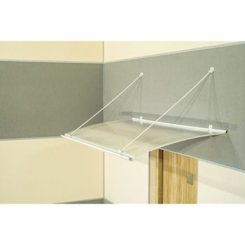 bejárati tető LANITPLAST TURKUS 140/85 fehér LG706