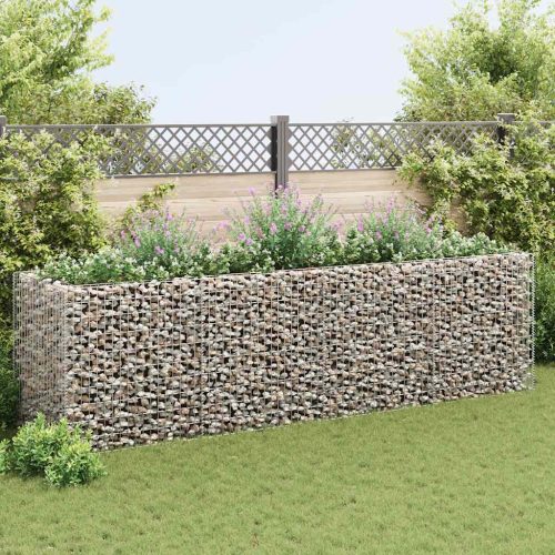 Acél gabion magaságyás 360 x 90 x 100 cm