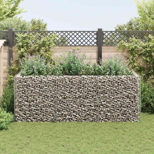 Acél gabion magaságyás 270 x 90 x 100 cm