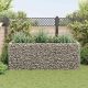 Acél gabion magaságyás 270 x 90 x 100 cm