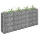 Horganyzott acél gabion magaságyás 180 x 30 x 90 cm