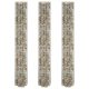 3 db kör alakú horganyzott acél gabion magaságyás Ø30 x 200 cm