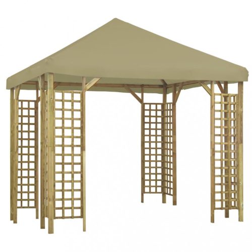 bézs pavilon 3 x 3 m
