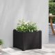 Antracitszürje kerti PP magaságyás 43 x 43 x 35 cm