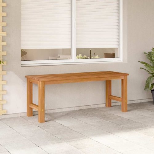 Tömör tíkfa kerti pad 114 cm