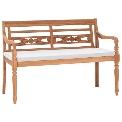 Tíkfa Batavia pad párnákkal 120 cm