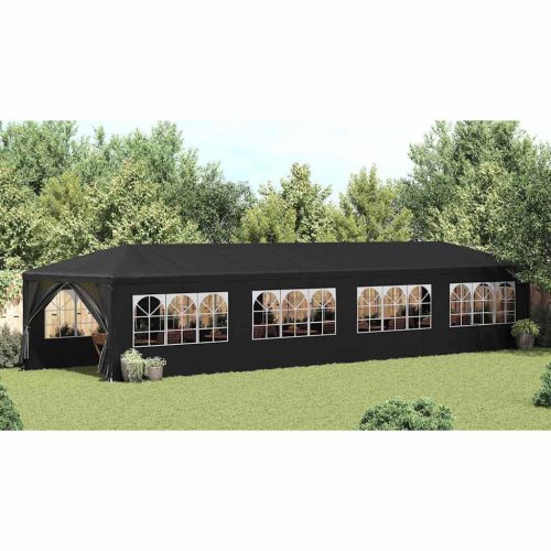 Antracitszürke rendezvénysátor 3 x 12 m