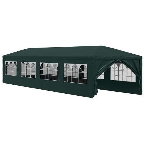 Zöld rendezvénysátor 3 x 12 m