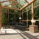 6 részes szürke polyrattan kerti ülőgarnitúra párnákkal
