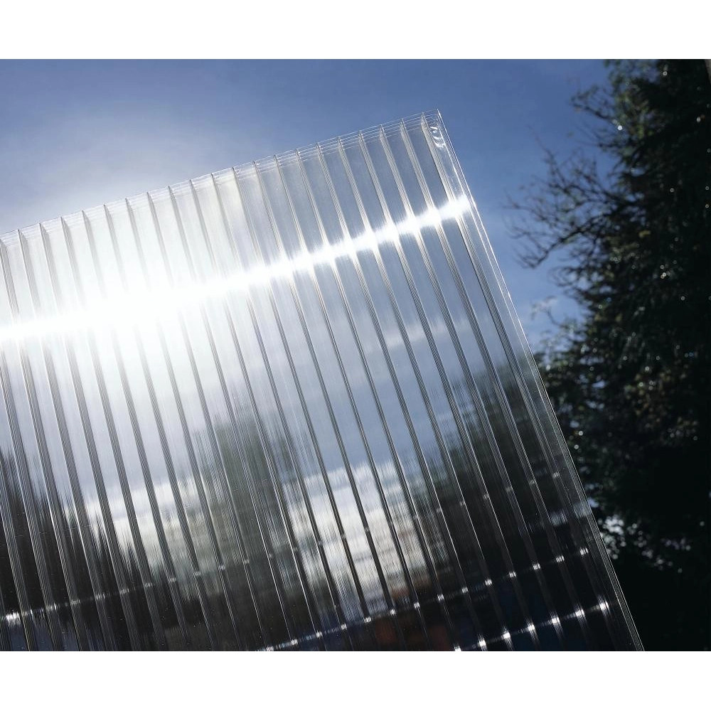 alumínium pergola LANITPLAST WALL 53 antracit + clear PC LG2129