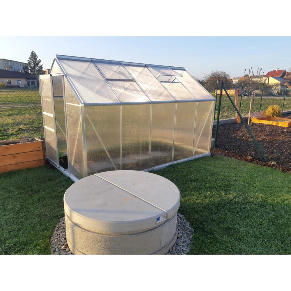 üvegház VITAVIA TARGET 3800 PC 4 mm ezüst LG2188