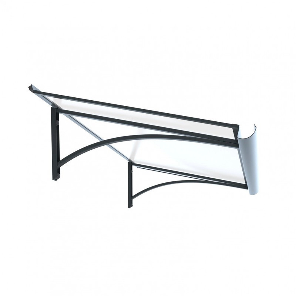 bejárati tető LANITPLAST SAMBA 160/54 antracit LG2762