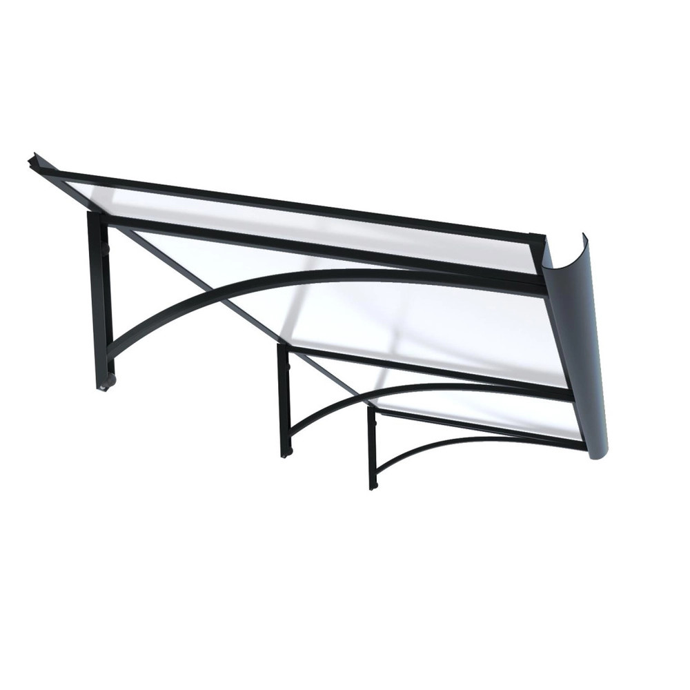 bejárati tető LANITPLAST SAMBA XL 197/54 antracit LG2763
