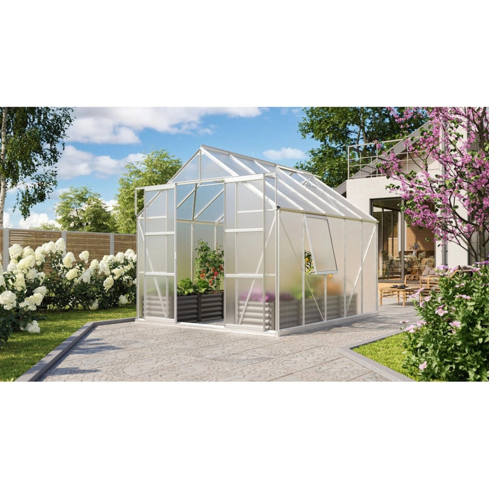üvegház VITAVIA URANUS 8300 PC 4 mm ezüst színű LG182
