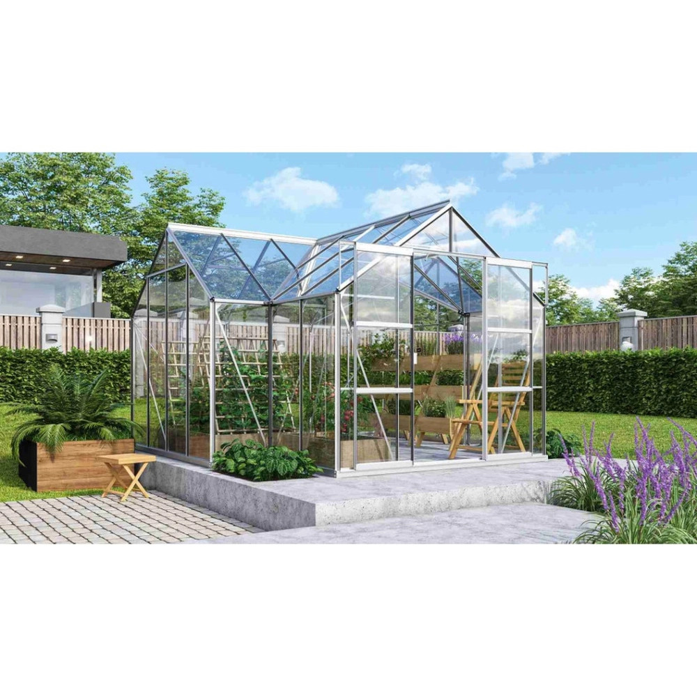 üvegház VITAVIA SIRIUS PC 6 mm ezüst színű LG248