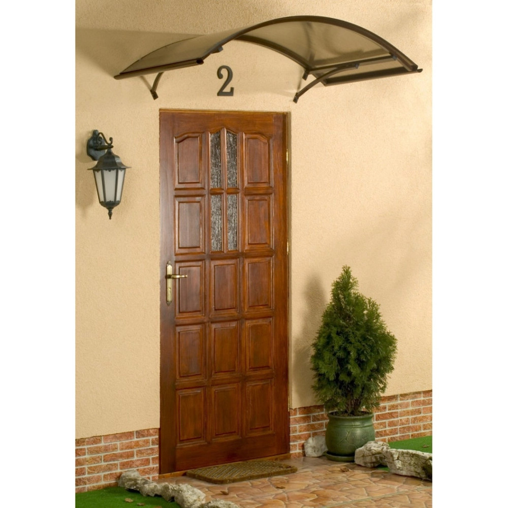 bejárati tető LANITPLAST ARCO 160/90 barna LG678